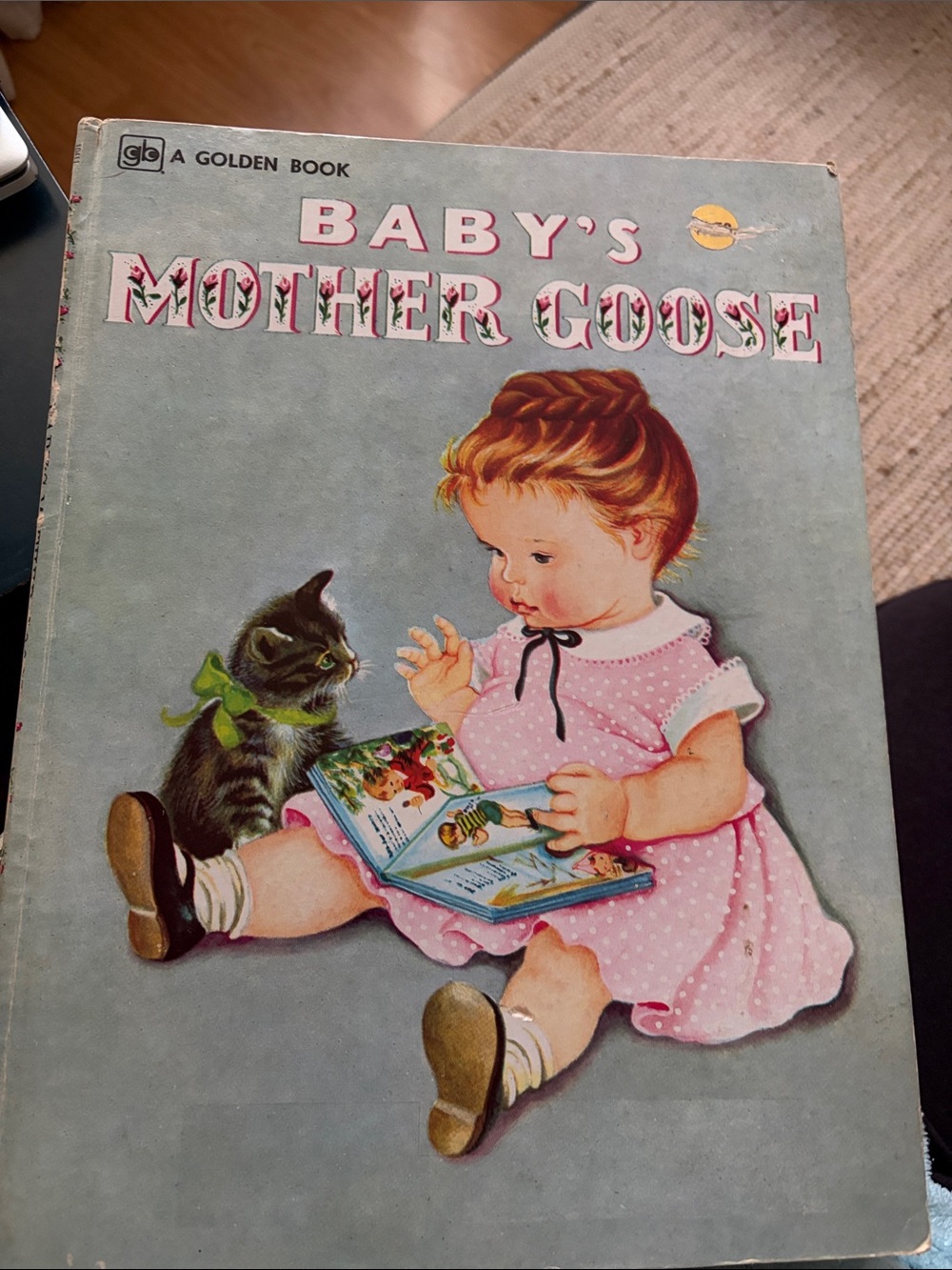 Baby's Mother Goose - Pink Cover Children’s Book